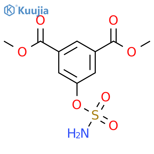 1,3-BENZENEDICARBOXYLIC ACID, 5-[(AMINOSULFONYL)OXY]-, DIMETHYL ESTER structure