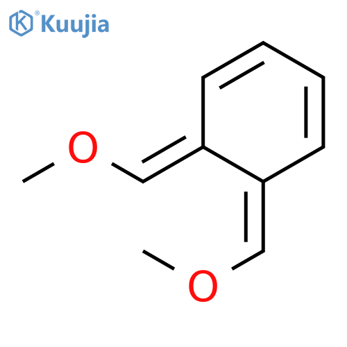 1,3-CYCLOHEXADIENE, 5,6-BIS(METHOXYMETHYLENE)-, (5E,6E)- structure