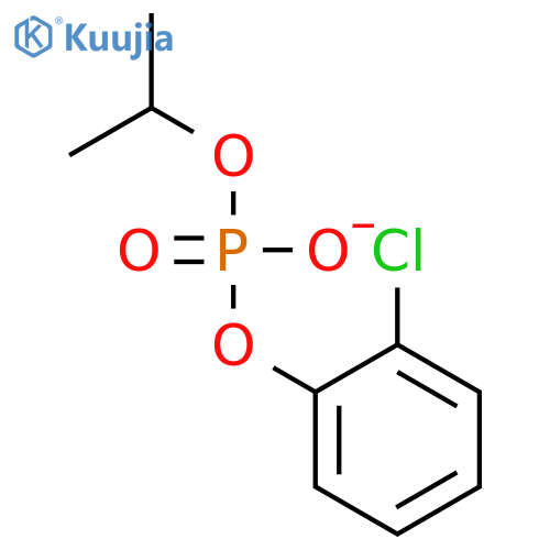 PHOSPHORIC ACID, MONO(2-CHLOROPHENYL) MONO(1-METHYLETHYL) ESTER structure