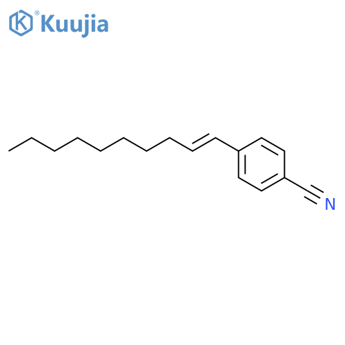 4-(Dec-1-EN-1-YL)benzonitrile structure