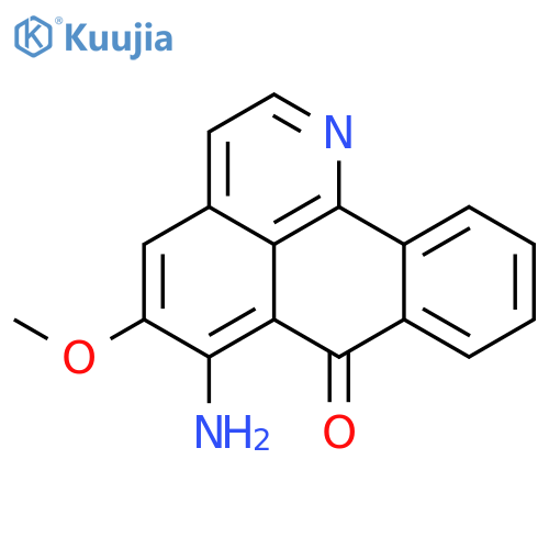 7H-Dibenzo[de,h]quinolin-7-one, 6-amino-5-methoxy- structure
