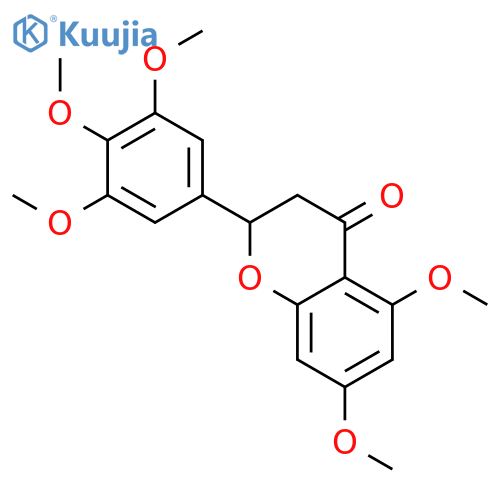 3',4',5',5,7-Pentamethoxyflavanone structure