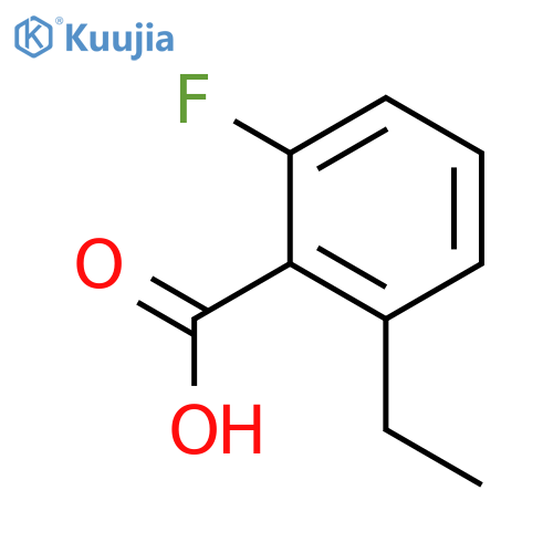 2-Ethyl-6-fluorobenzoic acid structure
