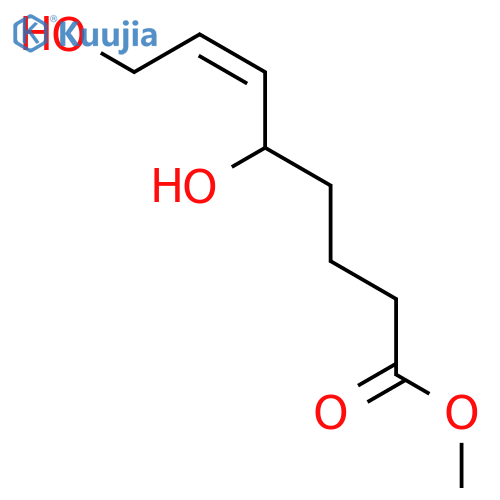 6-OCTENOIC ACID, 5,8-DIHYDROXY-, METHYL ESTER, (6Z)- structure