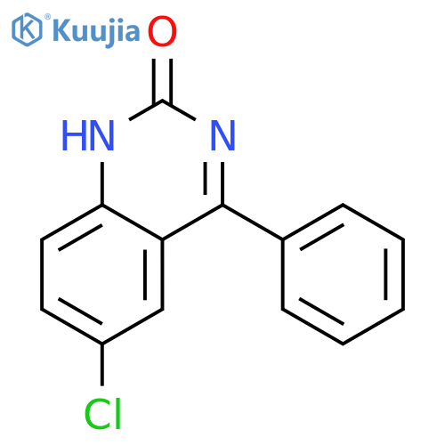 6-chloro-4-phenyl-1,2-dihydroquinazolin-2-one structure