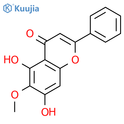 Oroxylin A structure