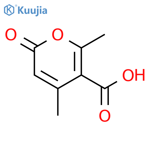 4,6-dimethyl-2-oxo-2H-pyran-5-carboxylic acid structure