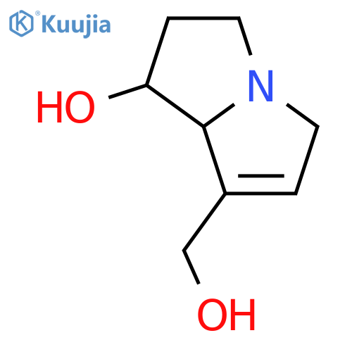 (+)-Retronecine structure