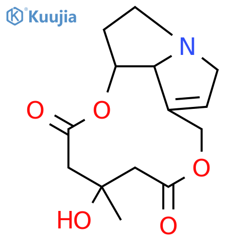 (+)-dicrotaline structure
