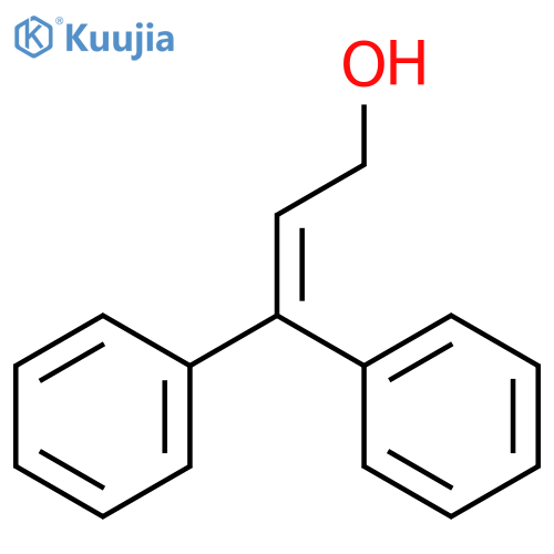 3,3-diphenylprop-2-en-1-ol structure