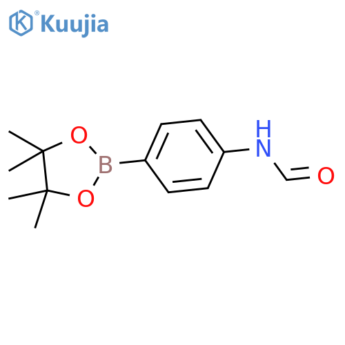 4-Formamidophenylboronic acid, pinacol ester structure