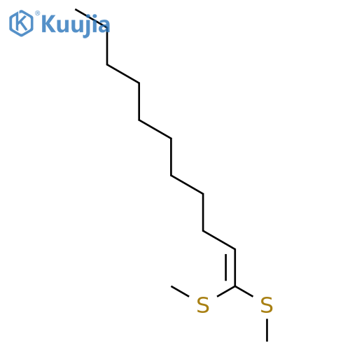 1-UNDECENE, 1,1-BIS(METHYLTHIO)- structure