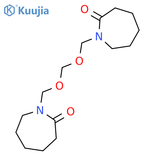 2H-Azepin-2-one, 1,1'-[methylenebis(oxymethylene)]bis[hexahydro- (9CI) structure