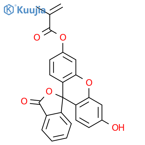 FLUORESCEIN O-METHACRYLATE 97 structure