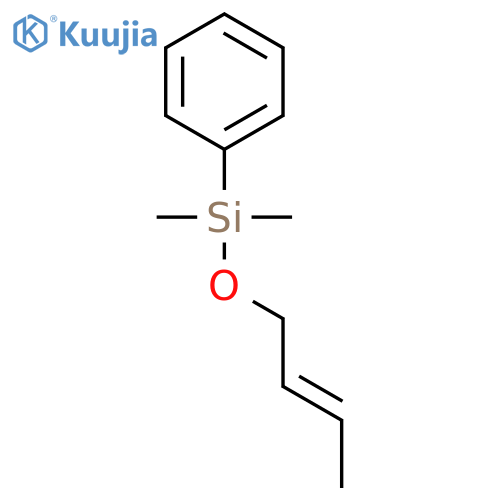 Silane, [(2E)-2-butenyloxy]dimethylphenyl- structure
