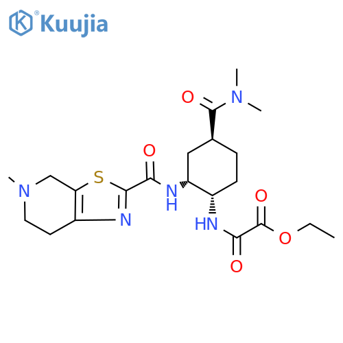 Edoxaban Impurity 30 structure