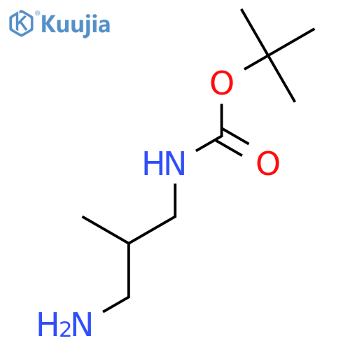 N-Boc-2-methyl-1,3-propanediamine structure