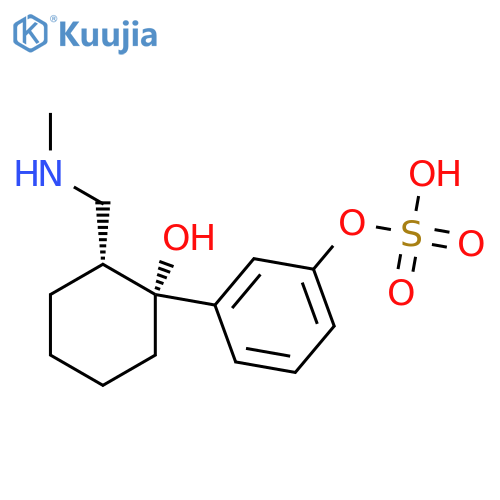 rac N,O-Didesmethyl Tramadol O-Sulfate structure