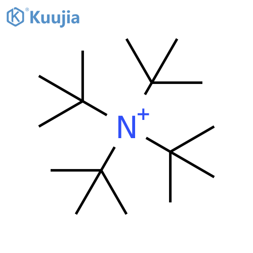 2-PROPANAMINIUM, N,N,N-TRIS(1,1-DIMETHYLETHYL)-2-METHYL- structure