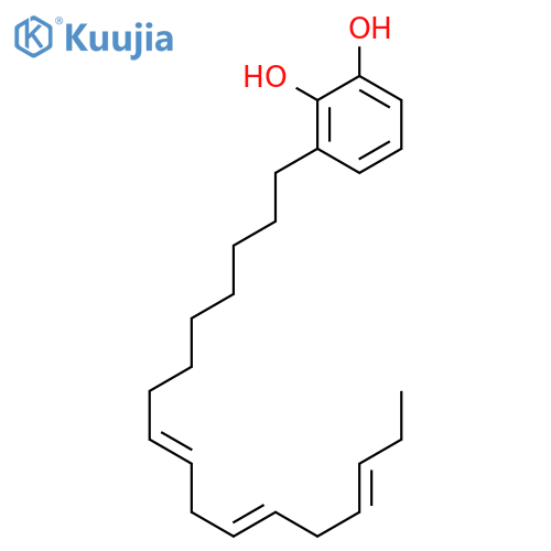 3-(8,11,14-Heptadecatrienyl)-1,2-benzenediol structure