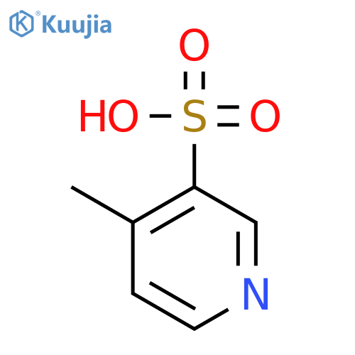 4-Methylpyridine-3-sulfonicacid structure