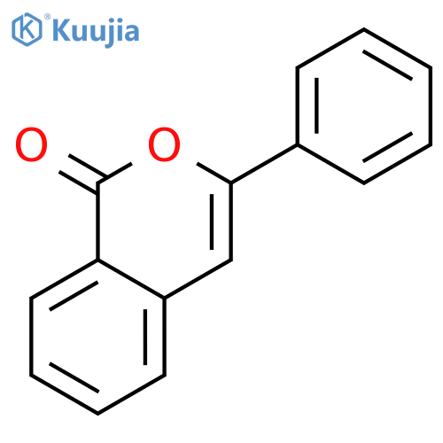 3-phenyl-1H-isochromen-1-one structure