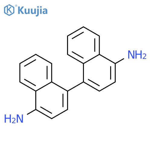 1,1'-binaphthyl-4,4'-ylenediamine structure