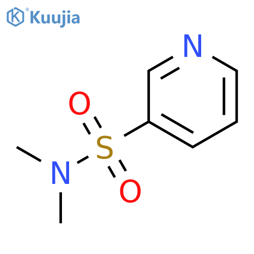 N,N-dimethylpyridine-3-sulfonamide structure