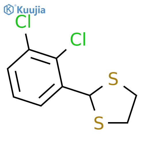 1,3-Dithiolane, 2-(2,3-dichlorophenyl)- structure