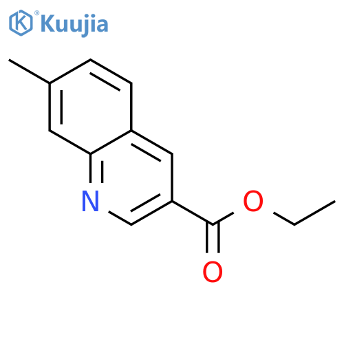 ethyl 7-methylquinoline-3-carboxylate structure