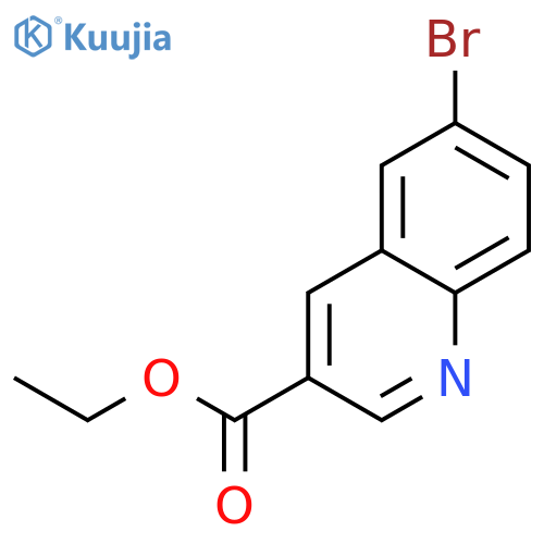Ethyl 6-bromoquinoline-3-carboxylate structure