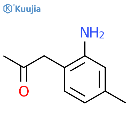 1-(2-Amino-4-methylphenyl)propan-2-one structure