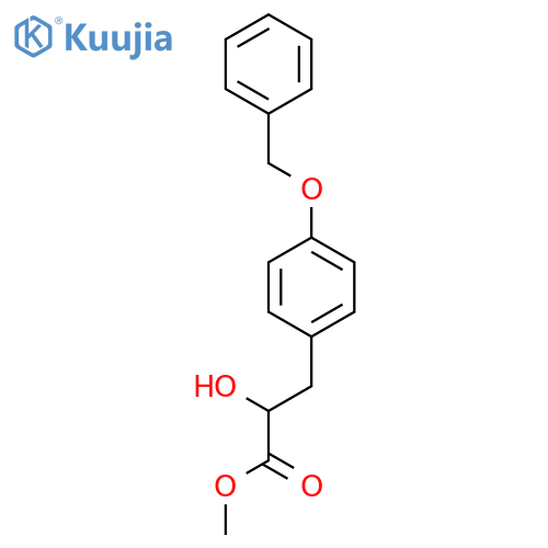 (S)-3-(4-Benzyloxy-Phenyl)-2-Hydroxy-Propionic Acid Methyl Ester structure