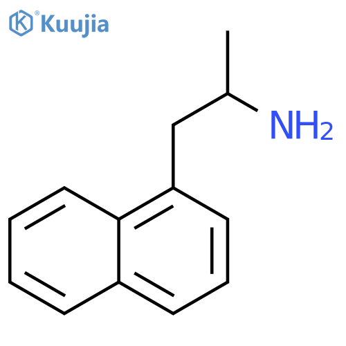 1-Naphthaleneethanamine, α-methyl- structure
