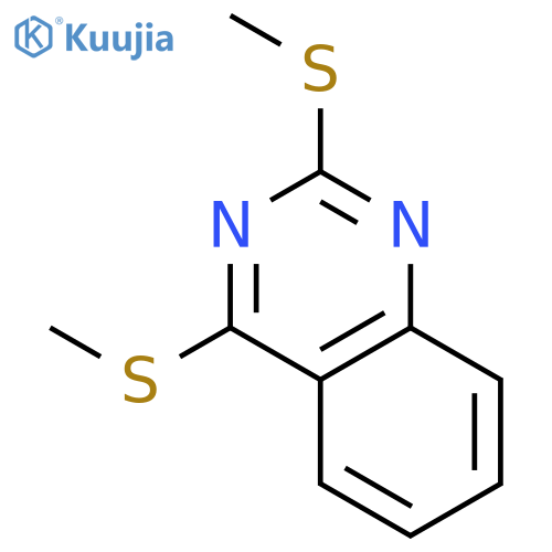 Quinazoline, 2,4-bis(methylthio)- structure