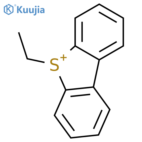 DIBENZOTHIOPHENIUM, 5-ETHYL- structure