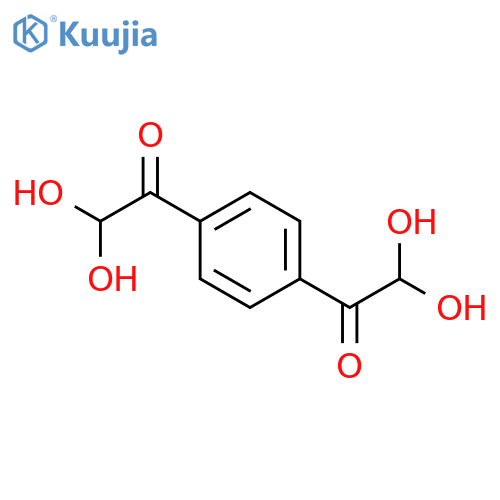 Ethanone,1,1'-(1,4-phenylene)bis[2,2-dihydroxy- structure