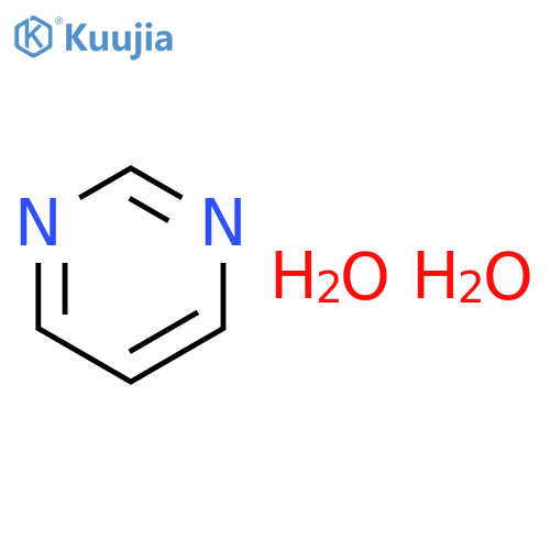 PYRIMIDINE, DIHYDRATE structure