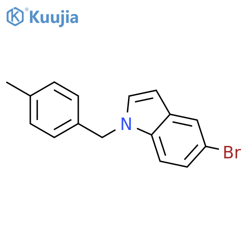5-Bromo-1-(4-methylbenzyl)-1H-indole structure
