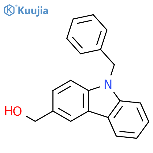 (9-Benzyl-9H-carbazol-3-YL)methanol structure
