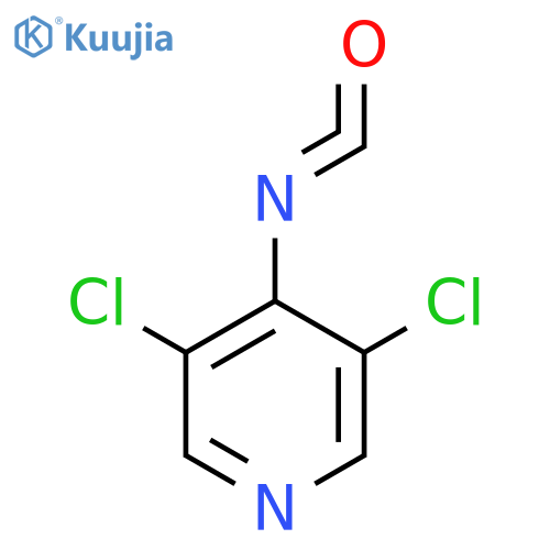 3,5-dichloro-4-isocyanatopyridine structure