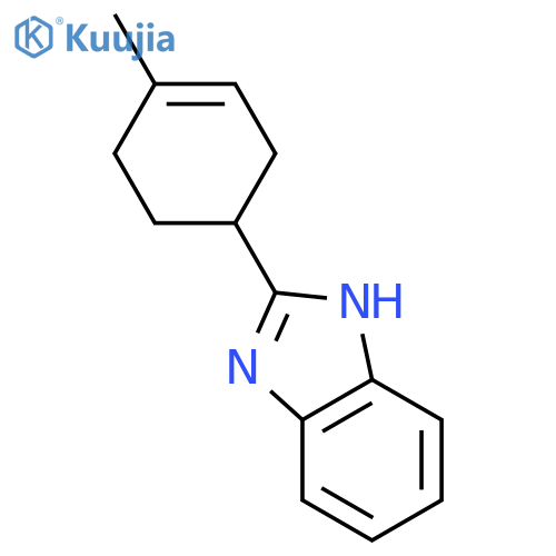 2-(4-methyl-3-cyclohexen-1-yl)-1H-Benzimidazole structure