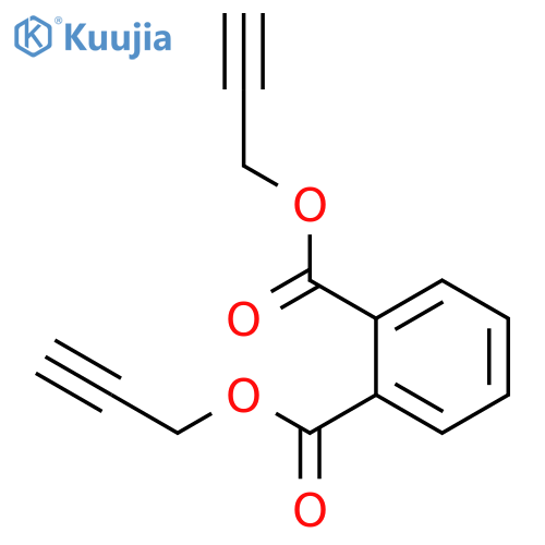 1,2-Benzenedicarboxylic acid, di-2-propynyl ester structure