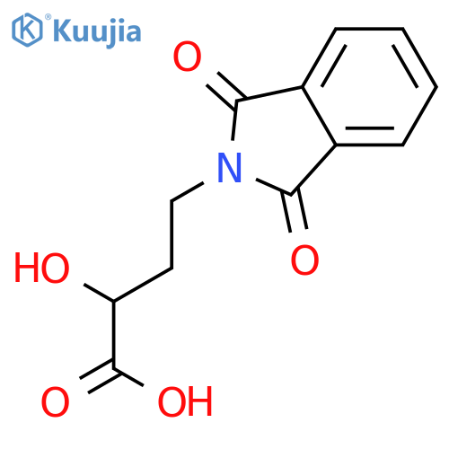 (S)-(+)-2-Hydroxy-4-phthalimidobutyric Acid structure