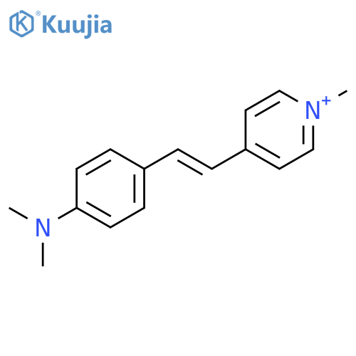 4-[4-(Dimethylamino)styryl]-n-methylpyridinium structure