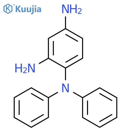 1,2,4-BENZENETRIAMINE, N1,N1-DIPHENYL- structure