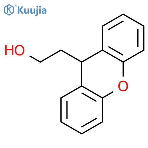 2-(9H-xanthen-9-yl)ethanol structure