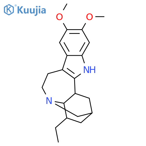 Ibogamine, 12,13-dimethoxy- structure