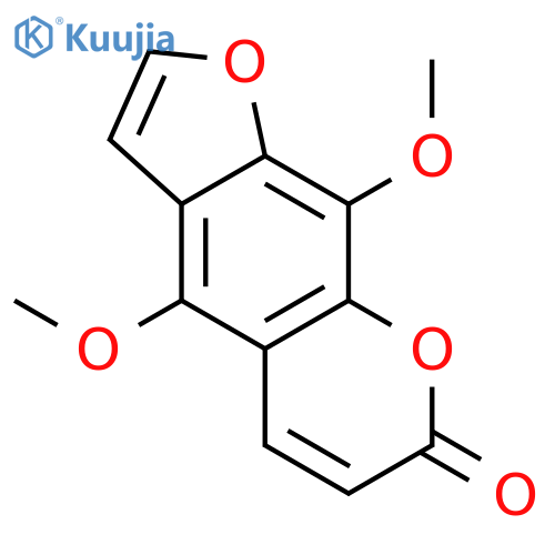 Isopimpinellin structure