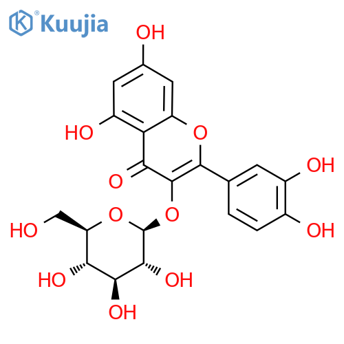 Isoquercetin structure